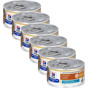 Hill's Prescription Diet k/d Stew Грижа за бъбреците консерва за котки риба тон 6 x 82 г