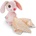 NICI Мека играчка 3d Заекът Хопсали с муселинова кърпичка, 13см (48039)