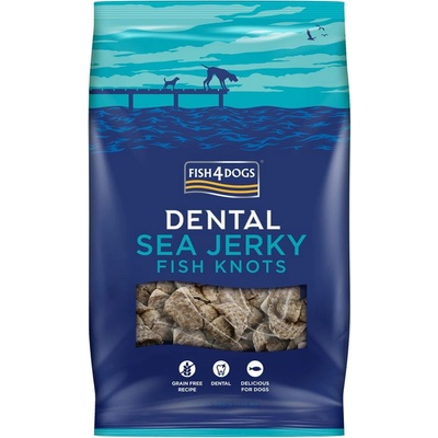 FISH4DOGS Dental Sea Jerky Fish Knots 500 g