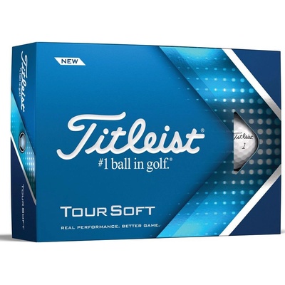 Titleist Tour Soft bílé 3 ks – Zbozi.Blesk.cz