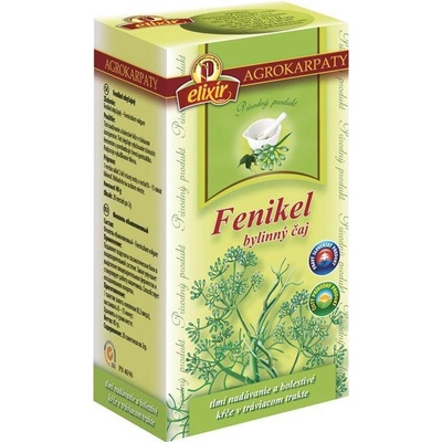 Agrokarpaty FENIKEL bylinný čaj prírodný produkt 20 x 2 g