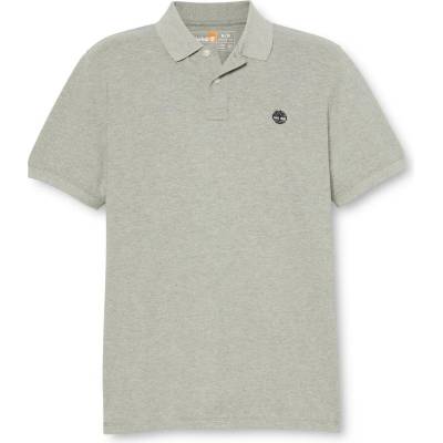 Timberland Мъжка поло тениска Timberland Millers River Pique S/S Polo shirt - Medium Grey Heather (216-6948-0612)