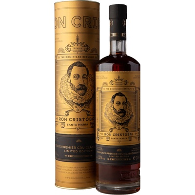 Ron Cristóbal Santa Maria Red Wine Finish 42% 0,7 l (tuba)