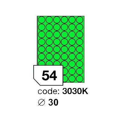 Rayfilm 30 mm 300 archů, matně zelená, R0120.3030KD