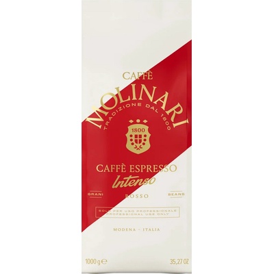 Molinari Caffe Intenso Rosso káva zrnková 1 kg