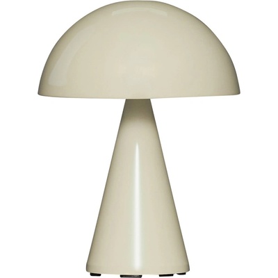 Hübsch Кремава LED затъмняваща се настолна лампа (височина 20 cm) Mush - Hübsch (962027)