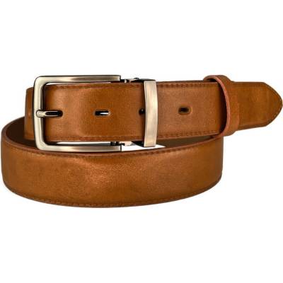 Penny Belts pánský kožený opasek 35-020-2-42 světle hnědý