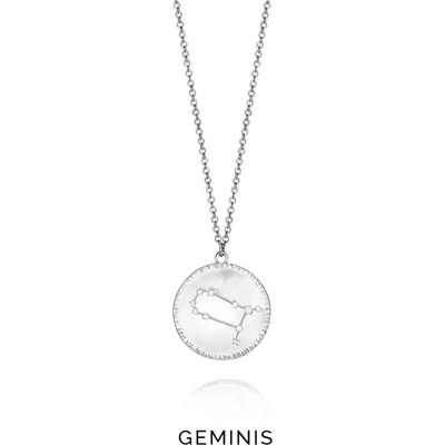 Viceroy Strieborný náhrdelník znamenia blíženci horoscope 61014C000-38G