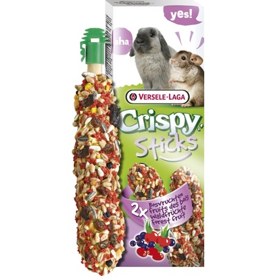 Versele-Laga Crispy Sticks Rabbits-Chinchilas Forest Fruit 110 g