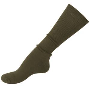 Mil-Tec US Чорапи до коляното Terry-cloth 1 чифт маслиненозелени (13010001)