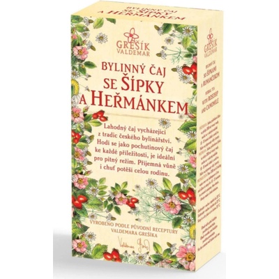 Grešík bylinný čaj Se šípky a heřmánkem 50 g