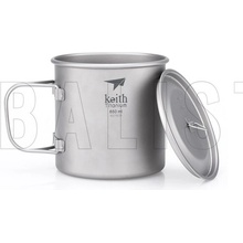 Keith titanium Titanový hrnec Keith Mug 650 ml