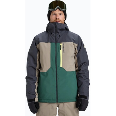 Quiksilver Мъжко яке за сноуборд Quiksilver Dawson trekking green