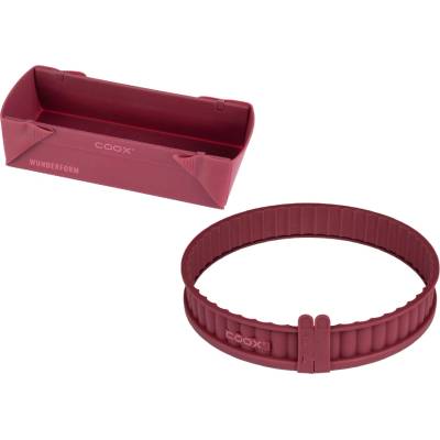 Coox Silikónová forma 26cm červená 100366554