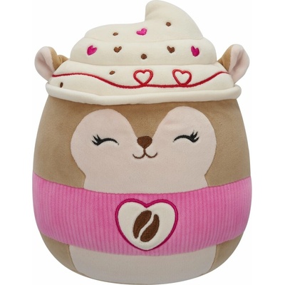Squishmallows Latte veverička Reza