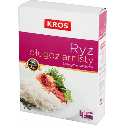 Kros Ryža dlhozrnná biela 400 g