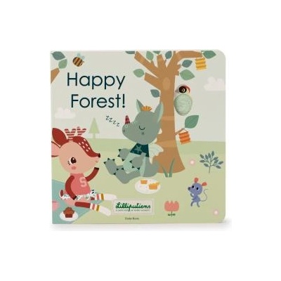 Lilliputiens - тактилна и звукова книга - Весела гора