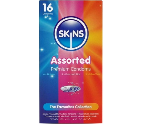 Skins Assorted 16 ks
