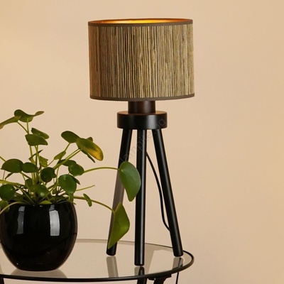 Brilagi - Настолна лампа BOSTON ROLLER 1xE27/15W/230V кафява/златна (BG1238)