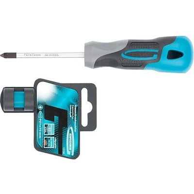 GROSS Отвертка PZ1 х 75 mm, трикомпонентна дръжка GROSS