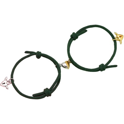 HARAHU Гривни Heart Magnet - Зелена KP28130 (28130)