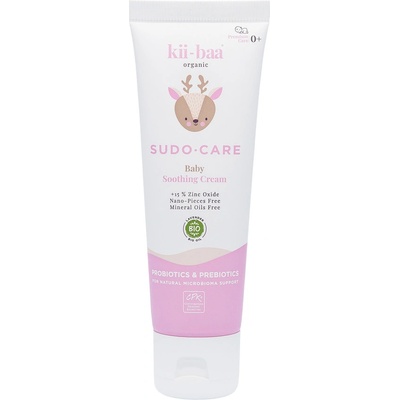 kii-baa® organic SUDO-CARE přírodní ochranný krém se zinkem 50g