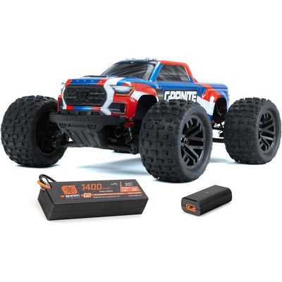 Arrma Granite Grom 4WD Smart RTR modrá 1:18