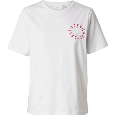 VILA Тениска 'dola' бяло, размер xs