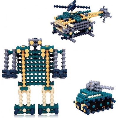 Wiky Stavebnice bamboo 408 ks