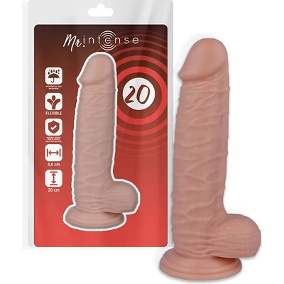 Mr Intense 20 Realistic Cock 20 Cm-O- 4.6 cm