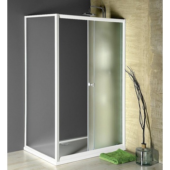 Aqualine AMADEO obdélníkový sprchový kout 1200x900 mm, L P varianta, Brick sklo BTS120BTP90