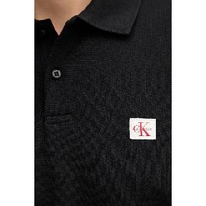 Calvin Klein Jeans тениска с яка мъжка с памук (LV04RG217G)