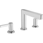 Hansgrohe Finoris - Смесител за умивалник 110, монтаж на 3 отвора, с изход Push-Open, EcoSmart, хром 76033000 (76033000)