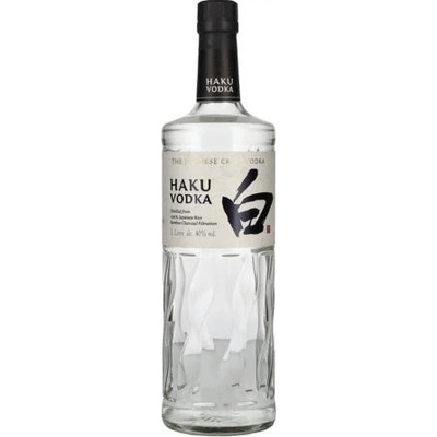 Suntory Haku Vodka 40% 1 l (čistá fľaša)