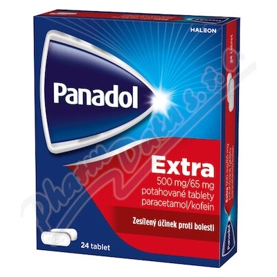 Panadol Extra tbl flm 24x500 mg/65 mg