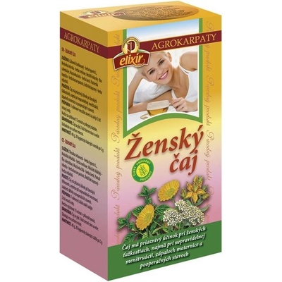 Agrokarpaty ŽENSKÝ čaj čistý prírodný produkt 20 x 2 g