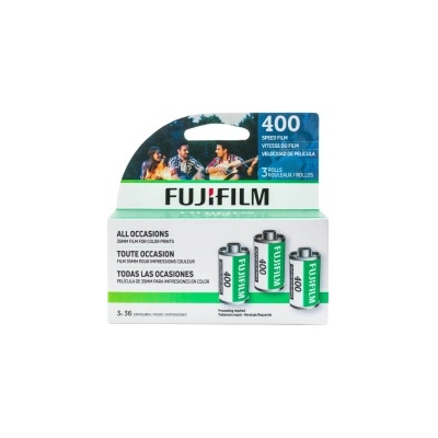 Fujifilm Филм FUJIFILM 400 Color negative film, 36 exp. x 3