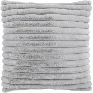 Lalee Декоративна възглавница Plush Cushion PLC 500, 45x45, сребрист (PLC500SIL4545)