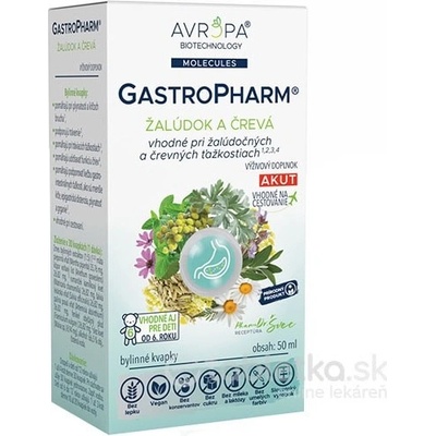 Avropa GastroPharm bylinné kvapky 50 ml