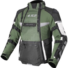 LS2 X-MASTER MAN JACKET BLACK GREEN GREY