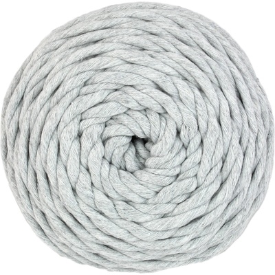 Vlna-hep Příze Twist 5mm - bavlna - macrame Twist: 8231 Světle šedá