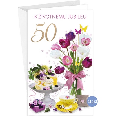 ARGUS Blahoželanie k narodeninám 50 15-6447/50