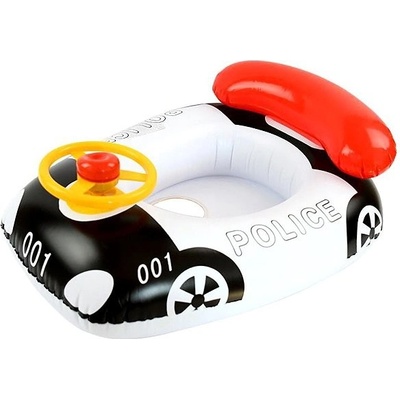 Senzanakupy Nafukovací dětský kruh s volantem policejní autíčko 66 cm