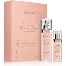 KORIKA HI-TECH LIPOSOME zklidňující čisticí krém 150 ml + zklidňující tonikum 140 ml + zklidňující sérum 30 ml + zklidňující emulze 120 ml + výživný zklidňující krém 50 ml