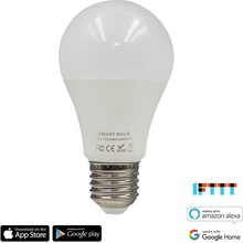iQ-Tech SmartLife WB011, Wi-Fi LED žiarovka E27, 110-240 V, 9 W, biela