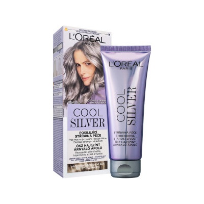 LOREAL COOL SILVER BARVA NA VLASY OSLNIVÁ STŘÍBRNÁ