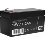 Green Cell Rechargeable battery AGM 12V 1.2Ah Maintenancefree for UPS ALARM