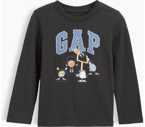 GAP s logom čierna
