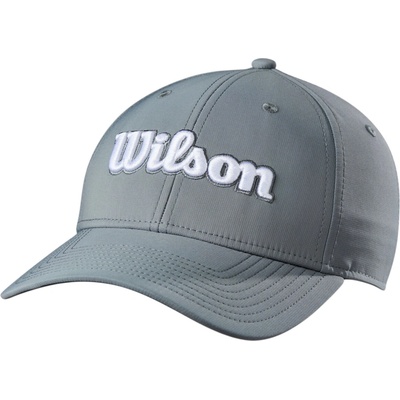 WILSON Tour Cap šedá
