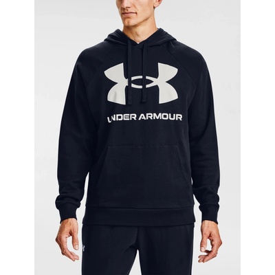 Under Armour Rival fleece Big Logo HD-NVY navytmavě modrá